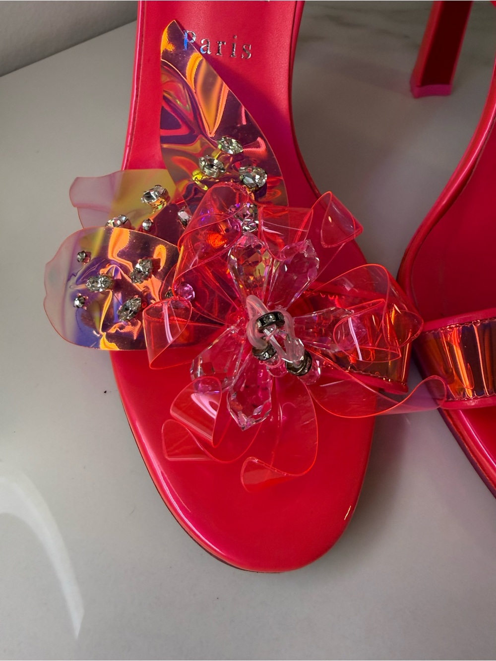 RARE Christian Louboutin Alyah du Désert 100 Édition Limitée Size 39 - Picture 5 of 12